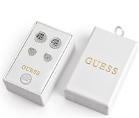 Orecchini Guess Donna in Acciaio Cubic Zirconia JUBS01804JWRHT/U